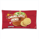 <p>Consider these caramel apple crème cookies a must-have this fall. The seasonal Aldi product is a similar take on golden Oreos, with two crispy cookies on the outside and a creamy layer of caramel apple-flavored filling on the inside. They're set to hit shelves in early September, so mark your calendars now!</p>