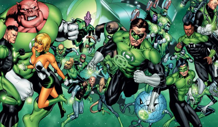 Will the whole Green Lantern Corps appear? - Credit: DC Entertainment