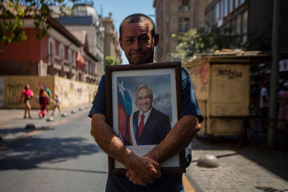 Partidarios de Piñera