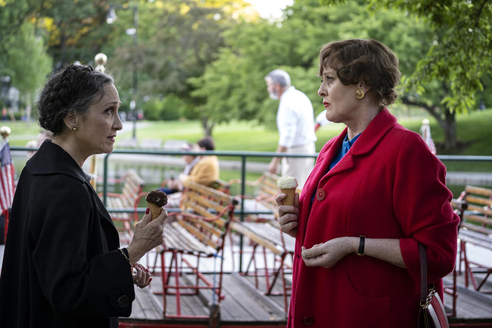 Bebe Neuwirth and Sarah Lancashire in Julia (Sky/HBO Max)