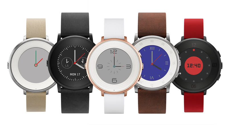 Pebble Time Round 超薄圓形錶款登場