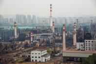 A general view shows the decommissioned Guofeng Iron and Steel plant in Tangshan, Hebei province, China, August 22, 2018. REUTERS/Thomas Peter