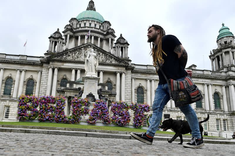 FILE PHOTO: Northern Ireland protocol hurting some firms, a boom for many