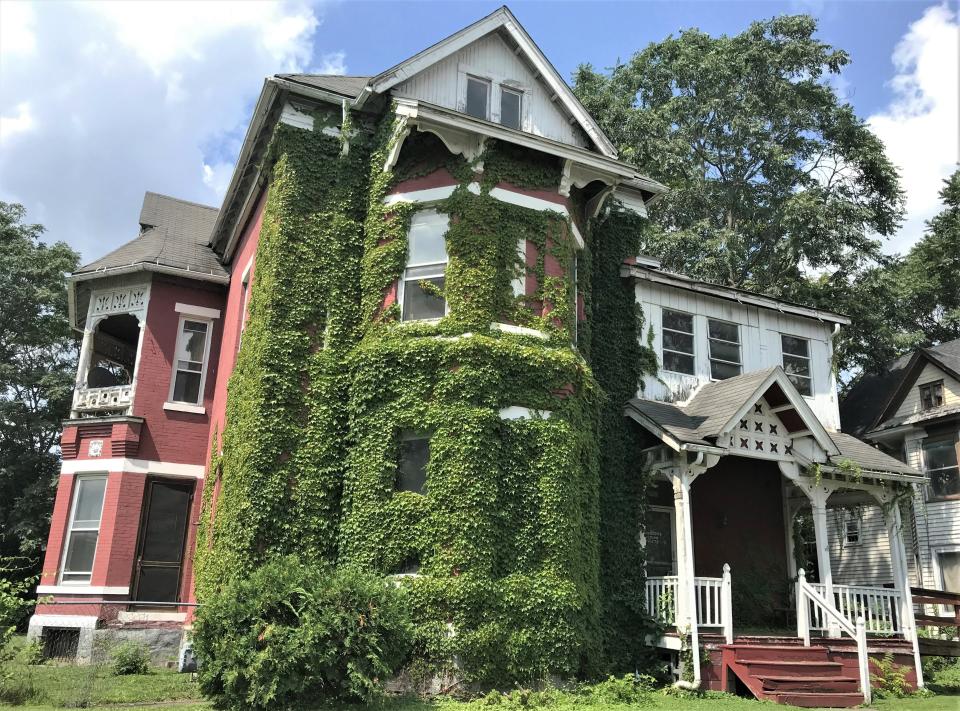 The historic Strawberry Mansion at 415 William St. in Elmira is up for sale.