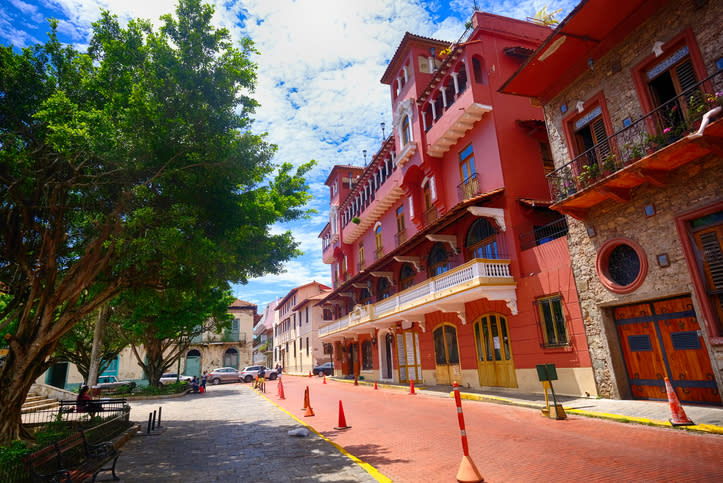 Old Town in Panama City, Panama