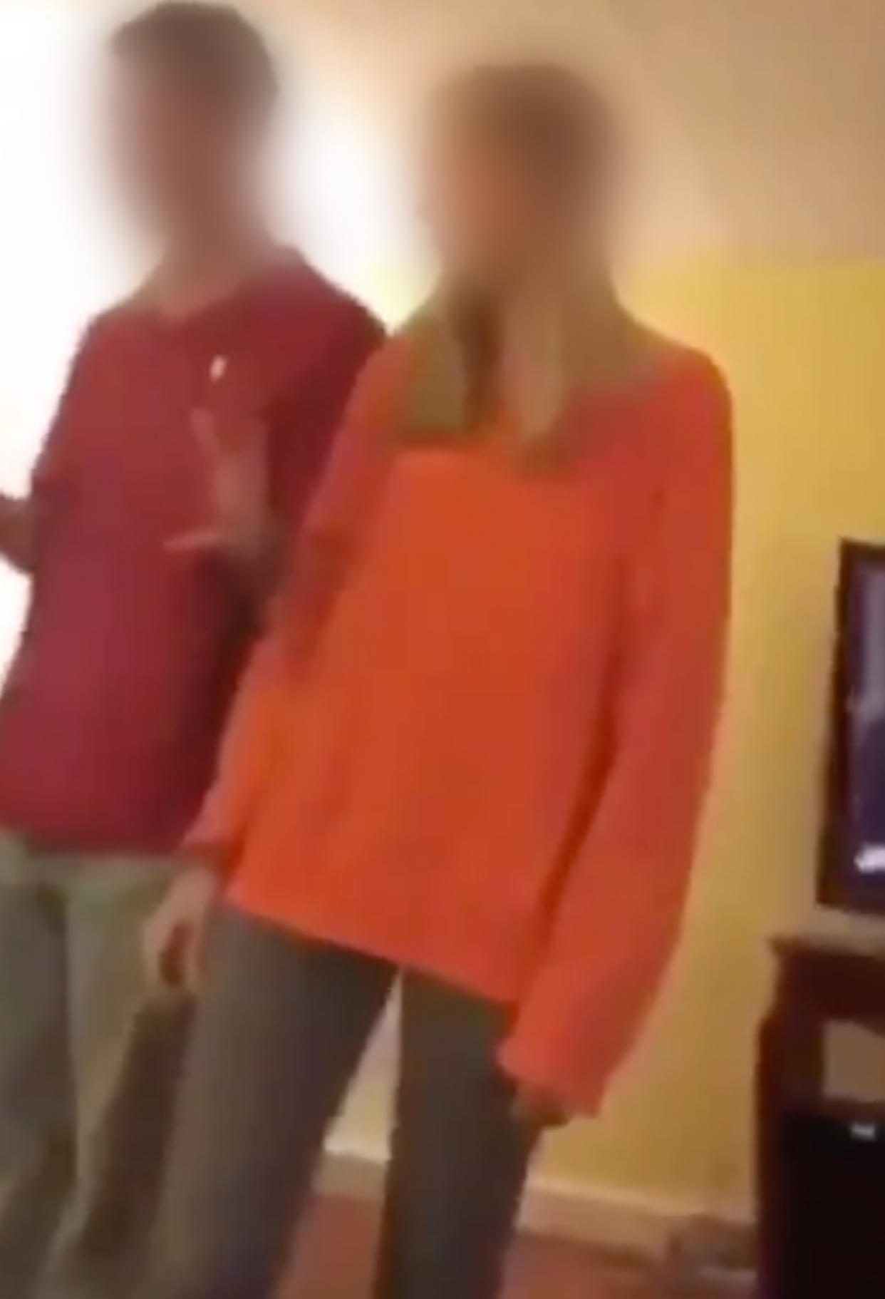 Alabama teens recorded themselves making racist comments on a social media video. (Photo: Screenshot/Twitter)