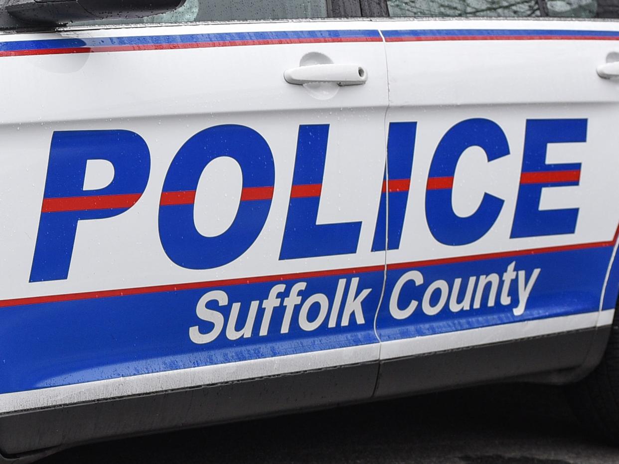 Suffolk County Police pulled someone over for failing to signal a turn on Tuesday morning and got a surprise.