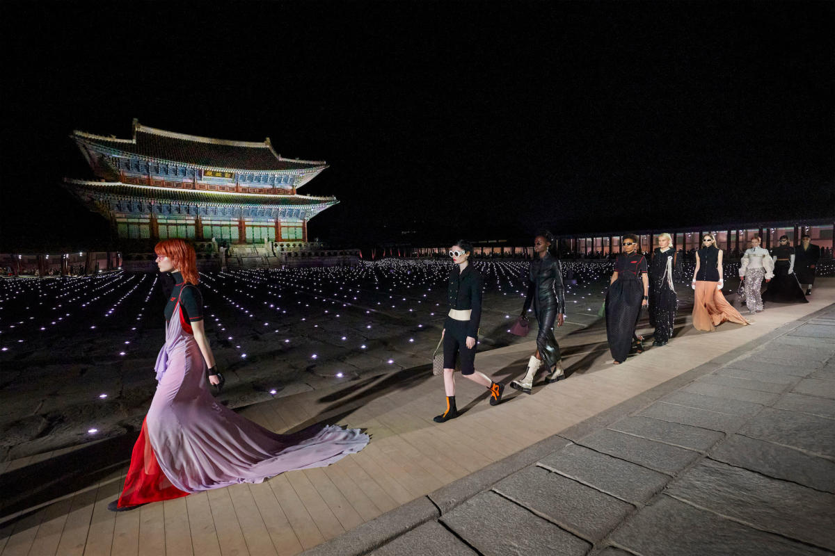 Gucci holds Asia's first cruise collection show at Seoul royal palace