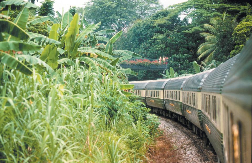 The Eastern & Oriental Express, which brings you across remote areas of Malaysia before arriving at a stunning island or the mysterious jungle. PHOTO: Scott Dunn