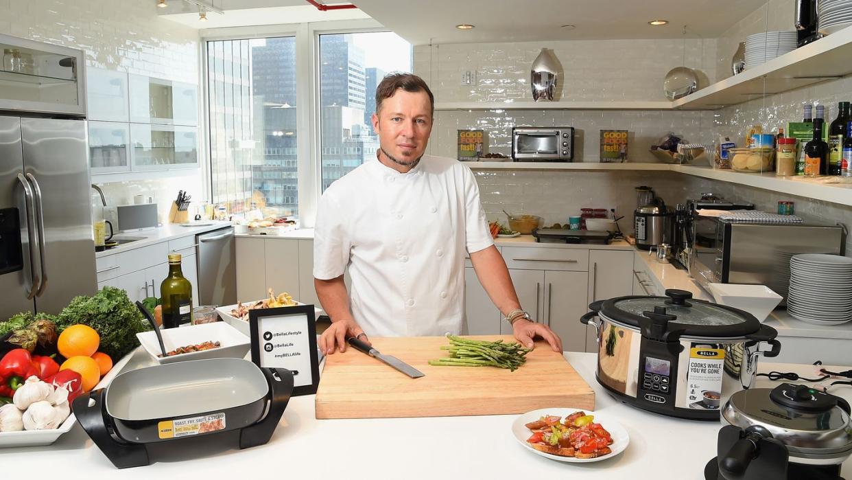 bella housewares fall preview with chef jason roberts