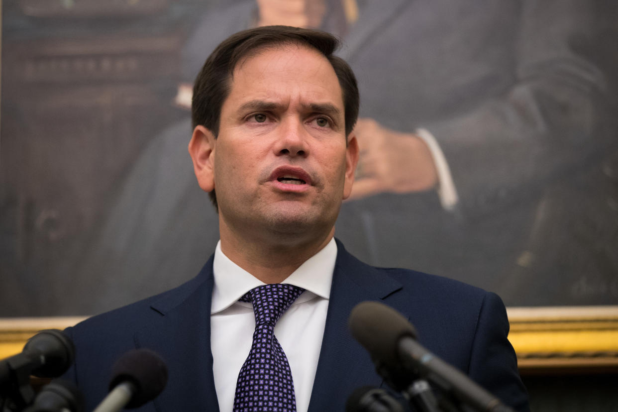 Sen. Marco Rubio won an increase in the child tax credit's refundability. (Photo: Drew Angerer via Getty Images)