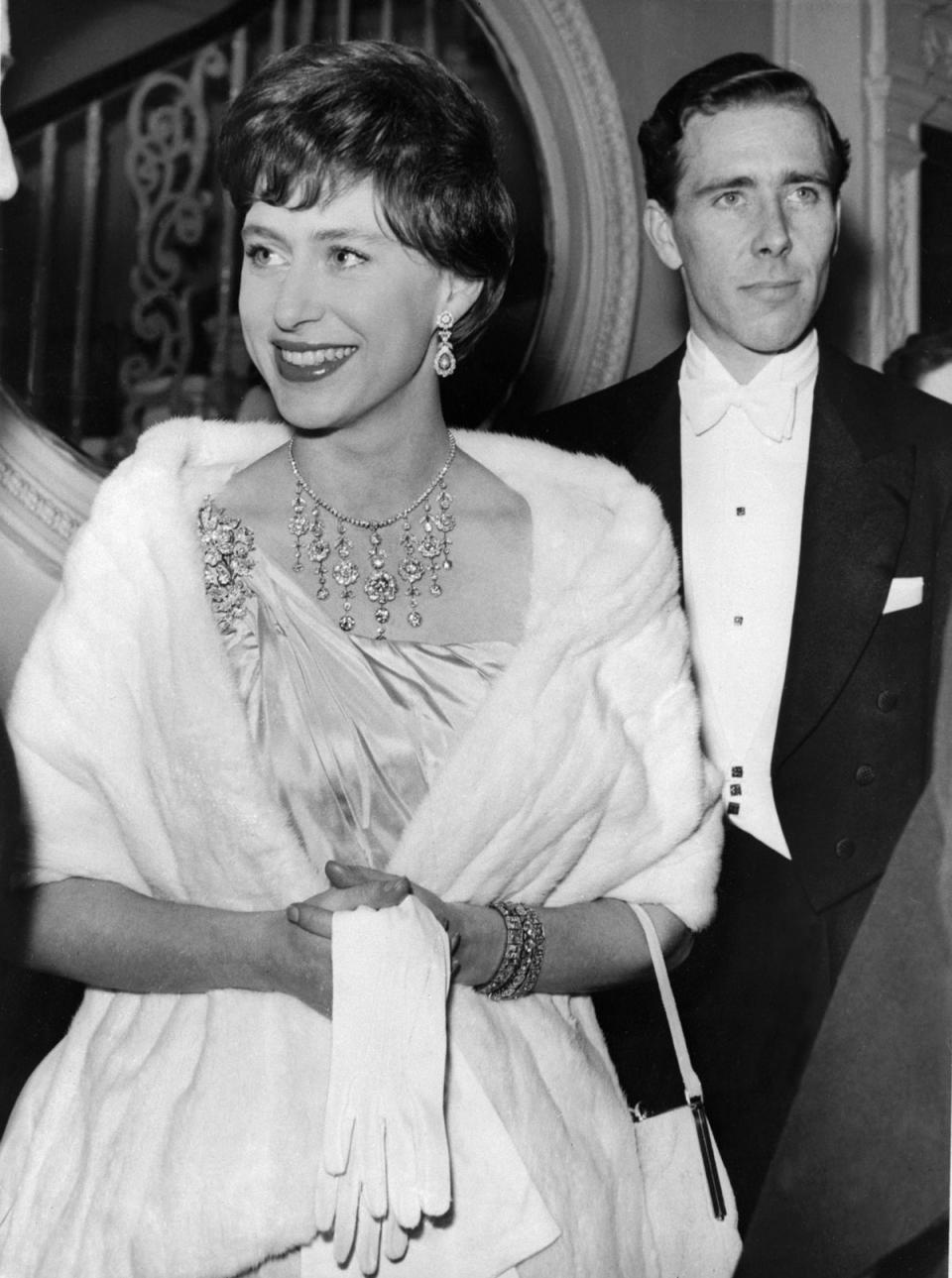 Princess Margaret and her husband, Antony Armstrong-Jones (AFP via Getty Images)