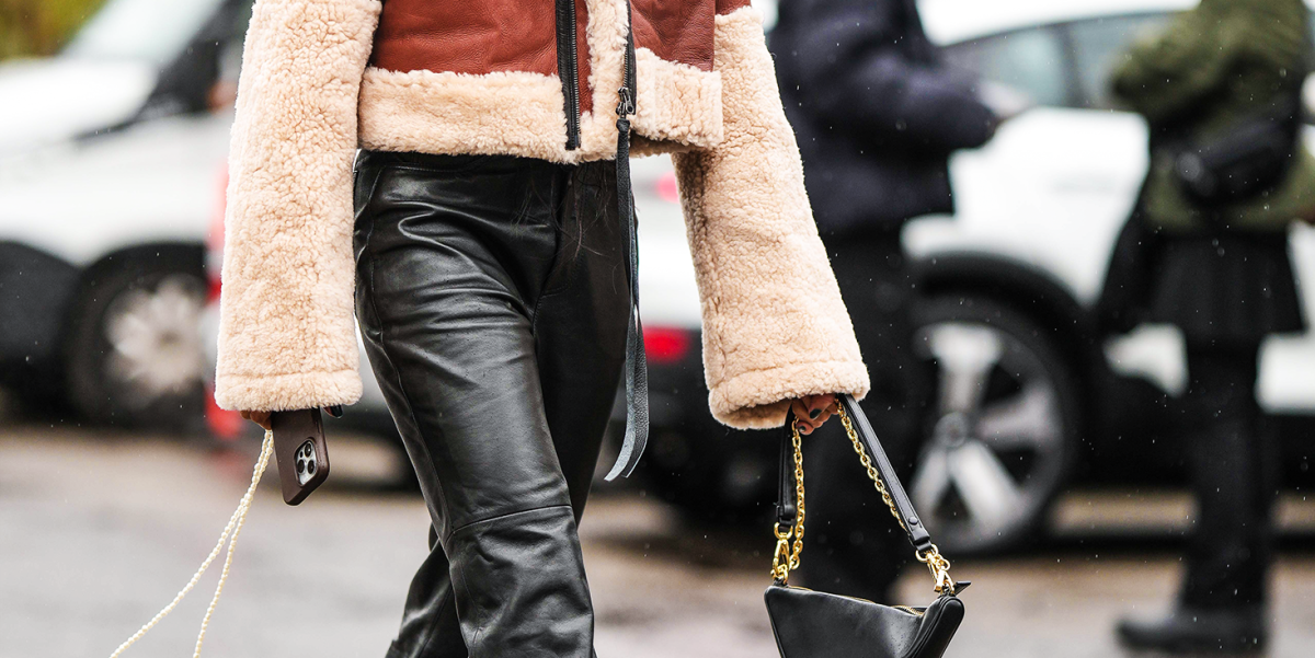 30 Outfits That'll Make You Want a Pair of Leather Pants Right Now