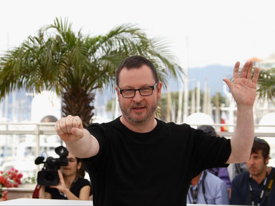 Von Trier at the 2011 Cannes Film Festival (Getty Images)