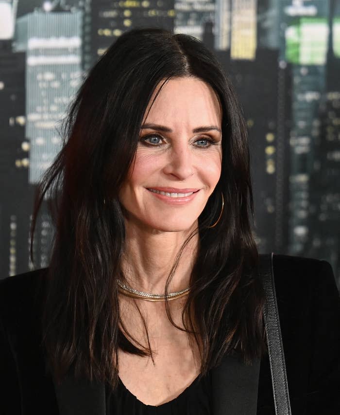 Closeup of Courteney Cox