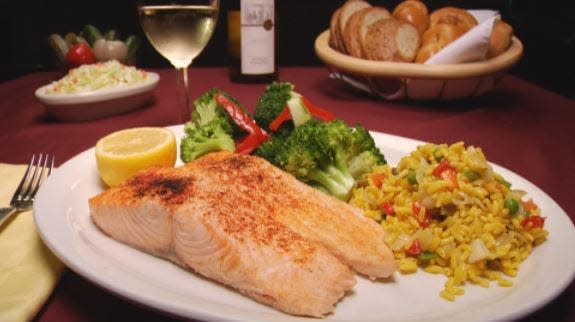 Ben's Kosher Deli will offer three delicious Valentine's Day meals including salmon with two sides.