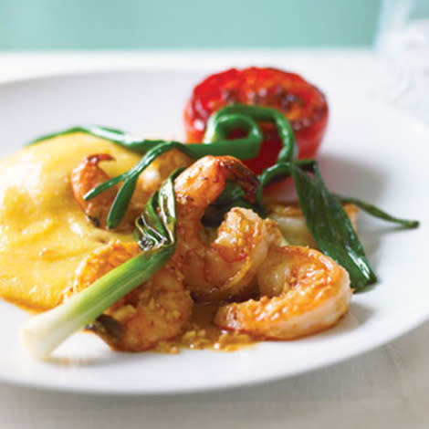 The classic pairing of shrimp and grits