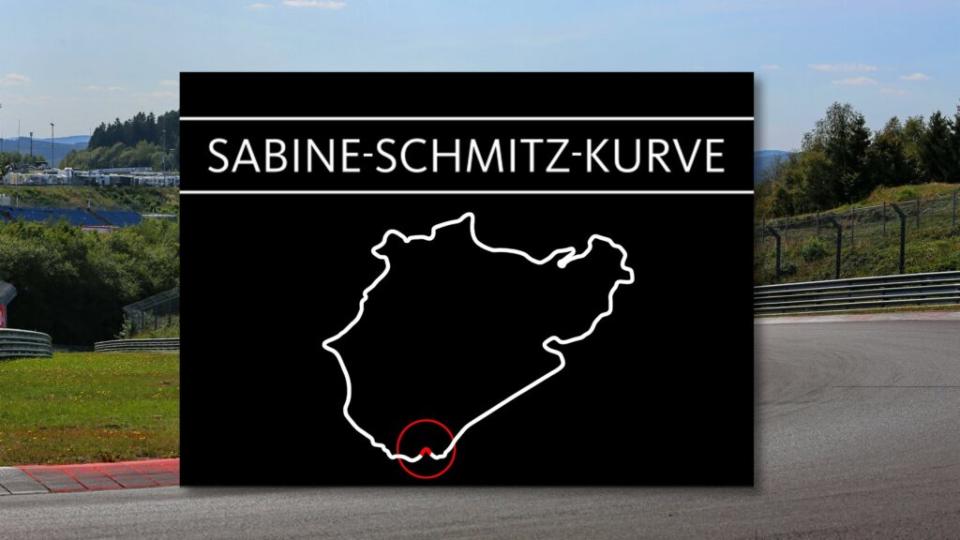 全新的休息區在Sabine Schmitz Kurve之前，這個彎道是為了紀念紐柏林賽道女王Sabine Schmitz所命名的。(圖片來源：紐柏林)