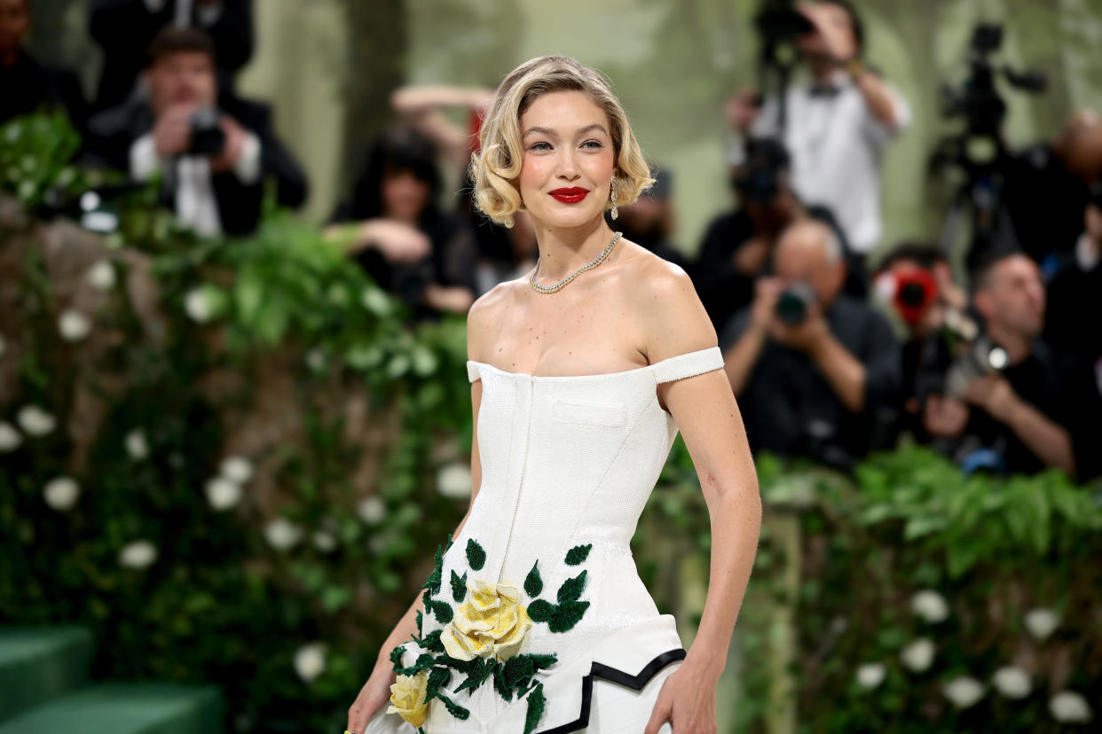 Gigi Hadid attends The 2024 Met Gala Celebrating 