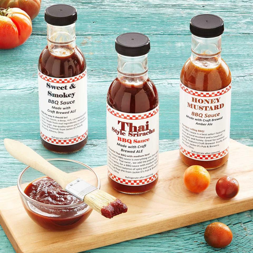 Beer-Infused BBQ Sauce Set