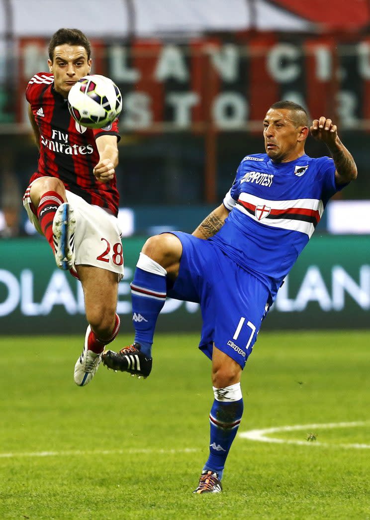 Le milieu de terrain international italien évolue à la Sampdoria depuis 14 ans et demi. (Photo Reuters)