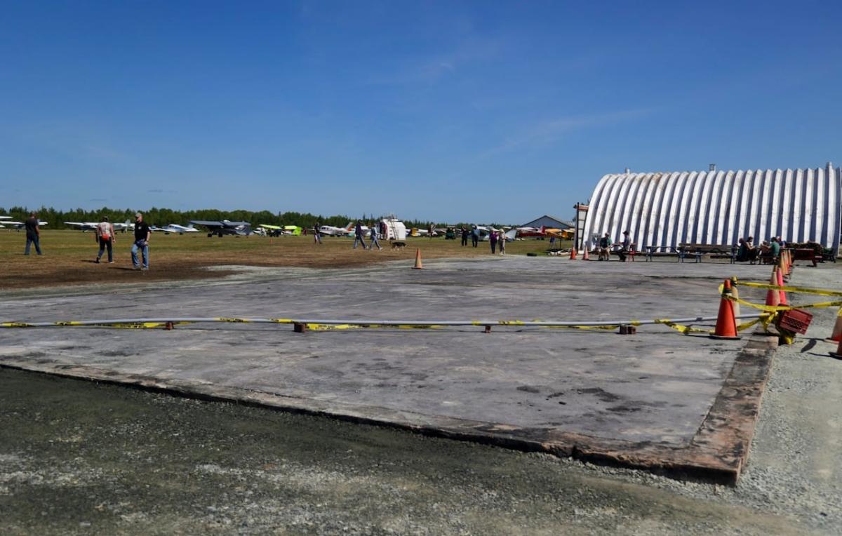 Stanley Airport fly-in underway 2 weeks after fire destroys planes, infrastructure