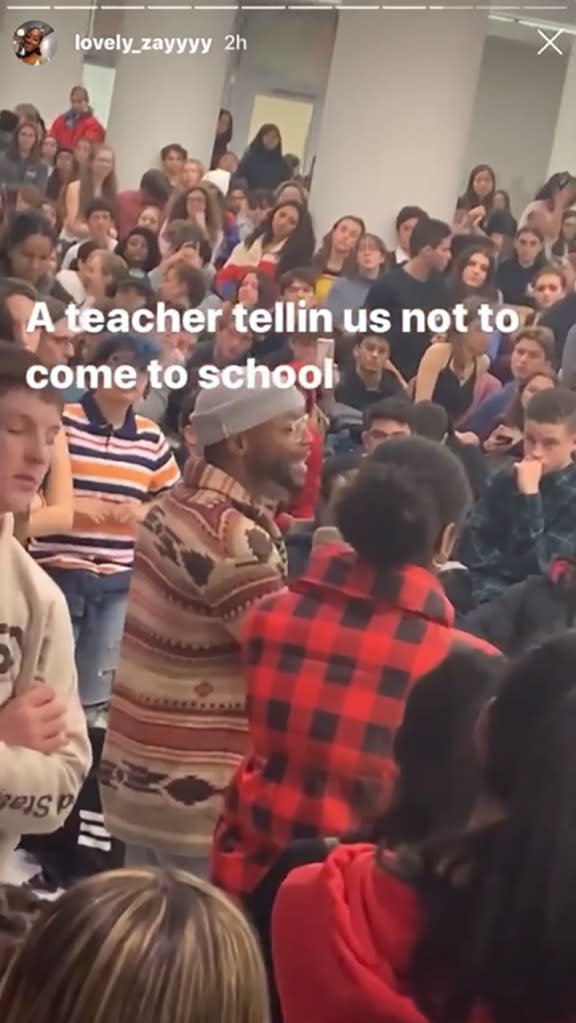 In 2019, a black teacher told cheering Beacon students to boycott the elite campus over an alleged racism-related incident.