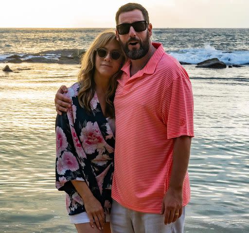 Jennifer Aniston/Instagram Jennifer Aniston and Adam Sandler