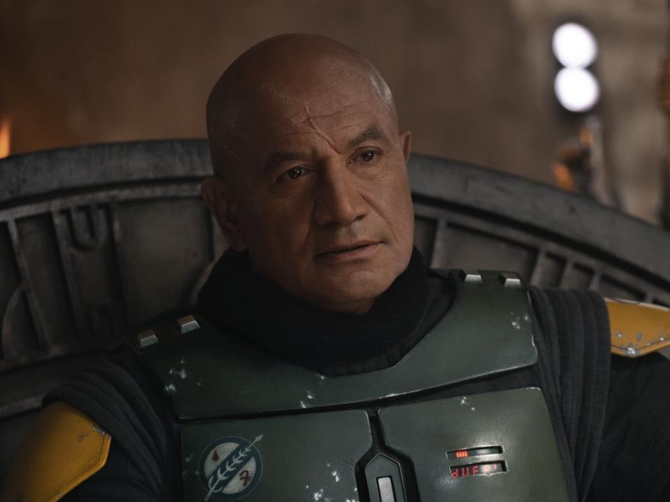 Temuera Morrison in ‘The Book of Boba Fett' (Nicola Goode / Lucasfilm Ltd.)