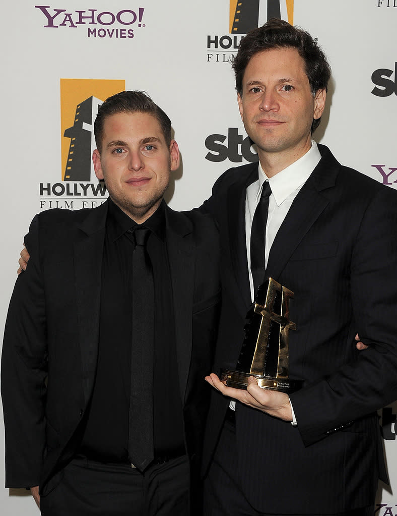 2011 Hollywood Film Awards Jonah Hill Bennett Miller