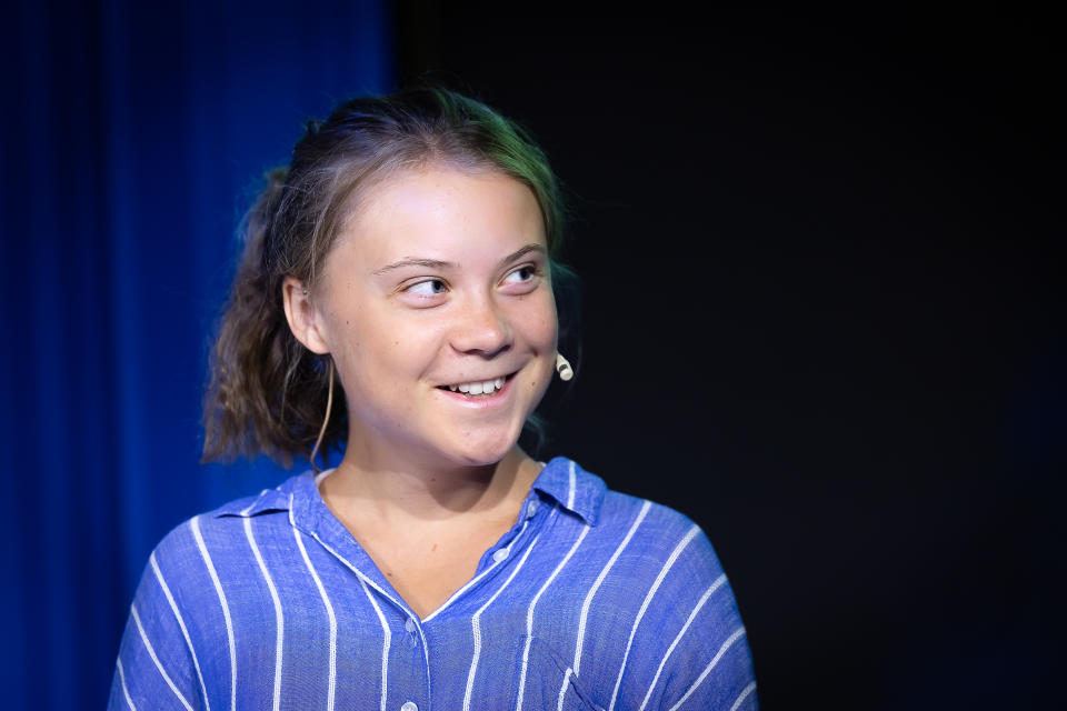 Auch zu Greta Thunberg hatte Merz was zu sagen (Bild: Tim Whitby/Getty Images)