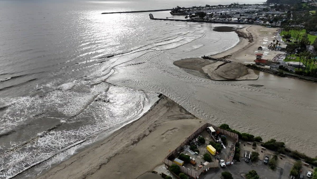 Floodwaters pour into Pacific Ocean after record rainfall drenches California (Accuweather)