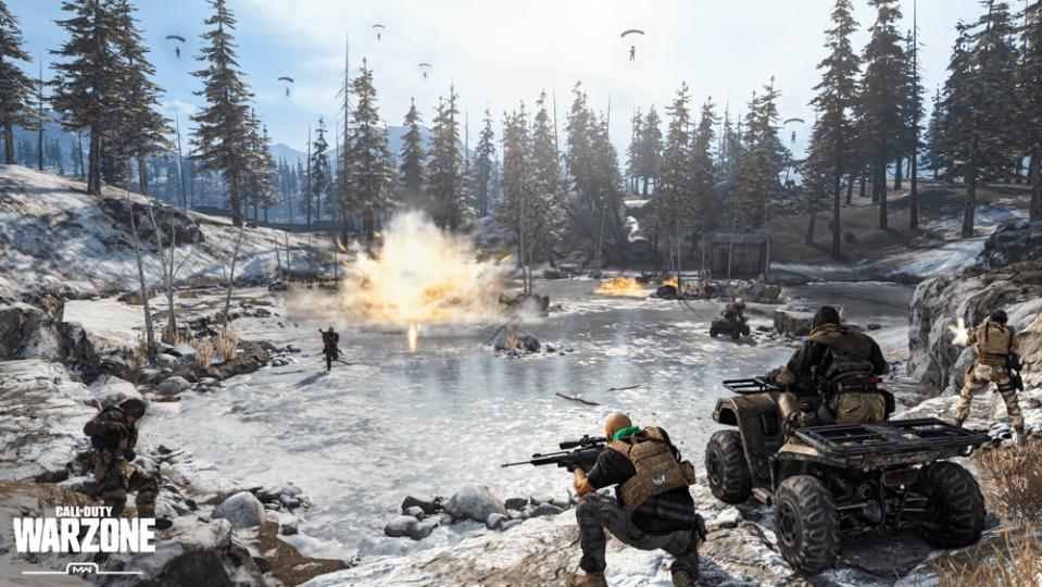 Drop into a 150-player free-for-all with 'Call of Duty: Warzone.' I've been playing this almost every night to stay in touch with my friends, and, my god, it's fun. (Image: Activision Blizzard)