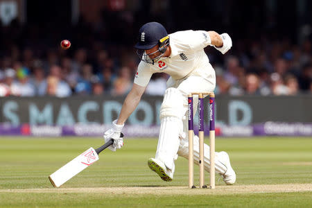 Cricket - England vs Pakistan - First Test - Lord's Cricket Ground, London, Britain - May 26, 2018 England's Mark Stoneman in action Action Images via Reuters/John Sibley