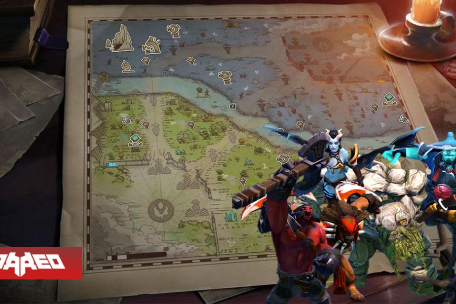 Actualización de DOTA 2 agrandando su mapa en un 40% y agregando un cuarto tipo de héroe