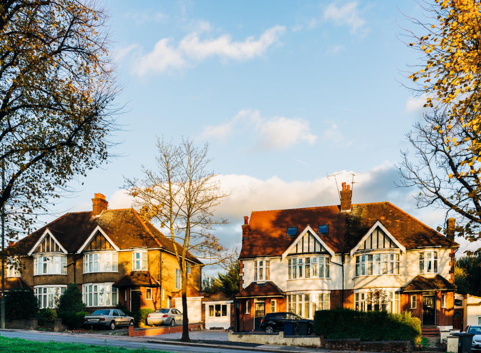 Autumn in London, UK Mortgage approvals hit lowest level since June 2020.