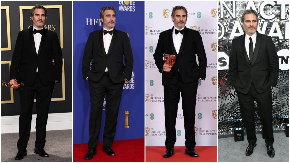 Joaquin Phoenix Fashion 2020 Award Season