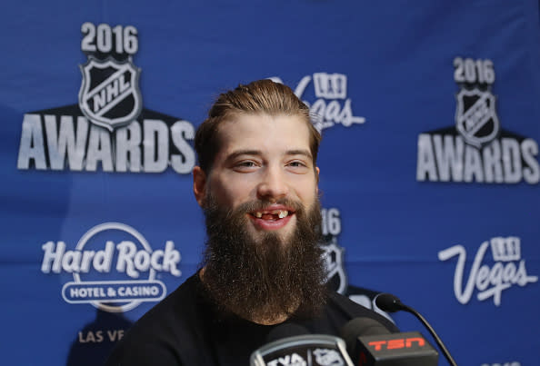 How Did Brent Burns Lose His Teeth?