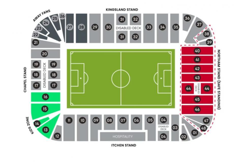 Daily Echo: How the layout of St Mary's will look following the changes