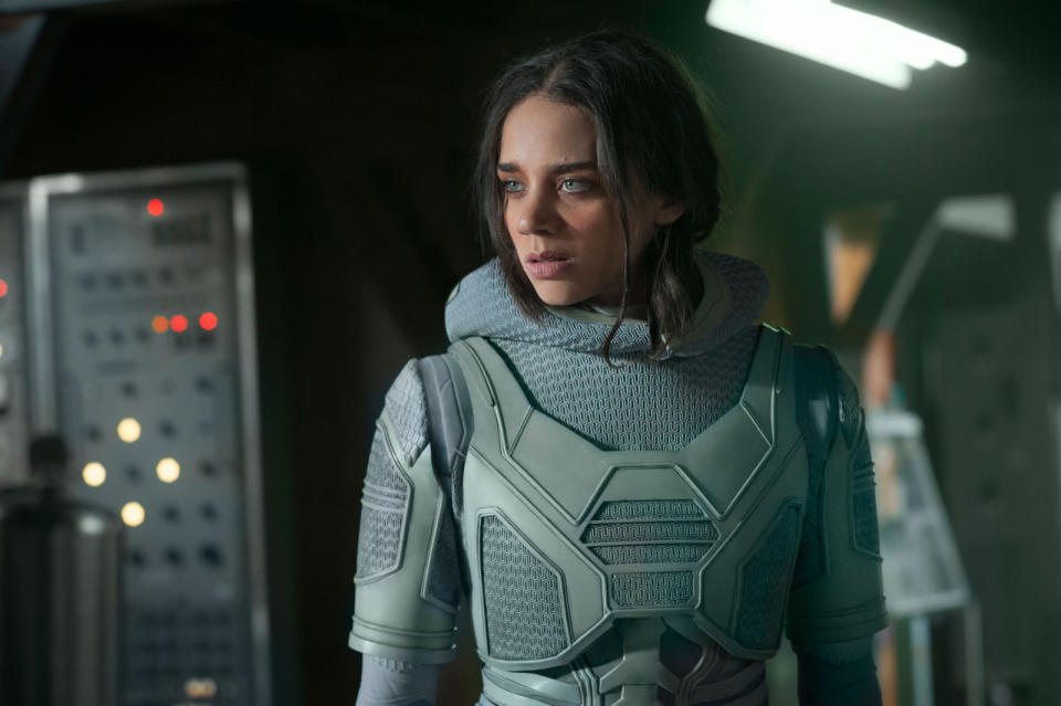 The character Ghost (Hannah John Kamen) is tied to Hank Pym and his history of hostile behaviour, says director Peyton Reed