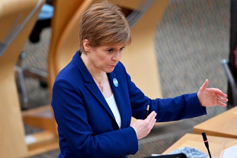 The SNP leapt on the memo as proof that the government is ‘in panic mode' (REUTERS)