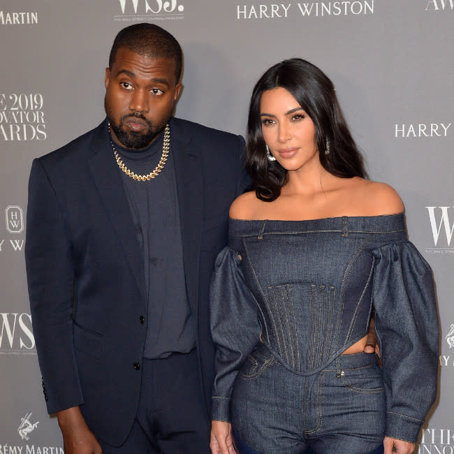 Kim Kardashian und Kanye West. (Bild: Bang Showbiz)