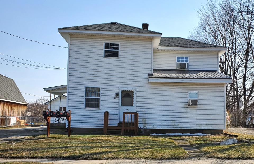 The parents of a month-old North East infant ended the third-degree murder case against them by entering pleas in Erie County Common Pleas Court on Thursday. Shown in this photo on is the 43 Clay St. apartment complex where the prosecution said the baby, Kaylee Miller, suffered her fatal injuries. The parent were charged on March 8, 2021, when this photo was taken. Kaylee died in July 2020.