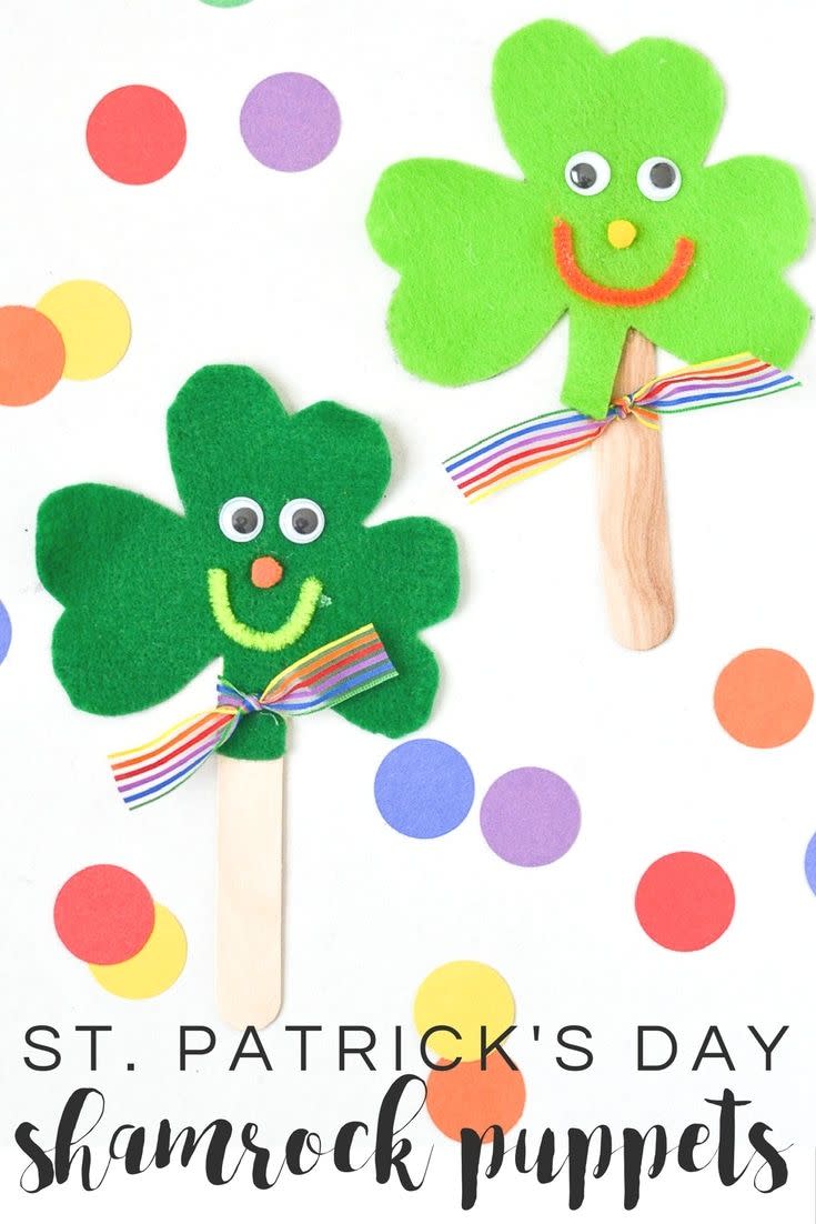 Shamrock Puppets