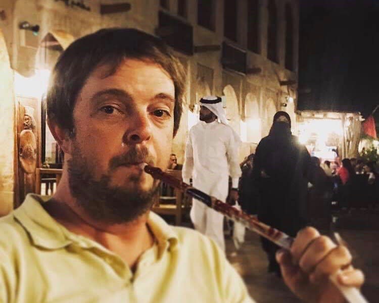 A shisha pipe provides the perfect post-match treat in D Doha (Mark Staniforth)