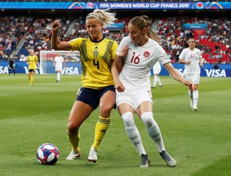 Women's World Cup - Round of 16 - Sweden v Canada