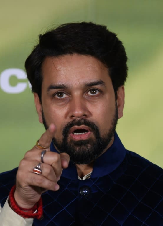 Anurag Thakur heads the youth wing of Narendra Modi's ruling Bharatiya Janata Party