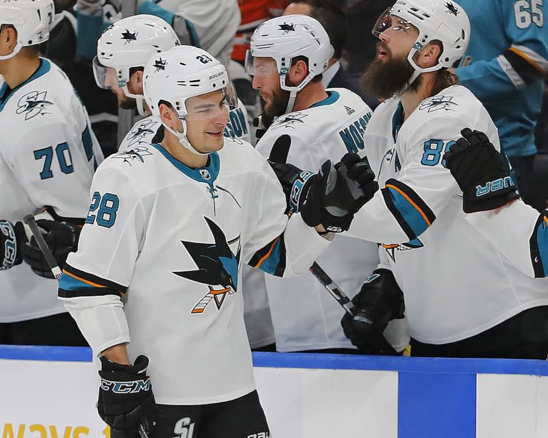 NHL: San Jose Sharks at Edmonton Oilers