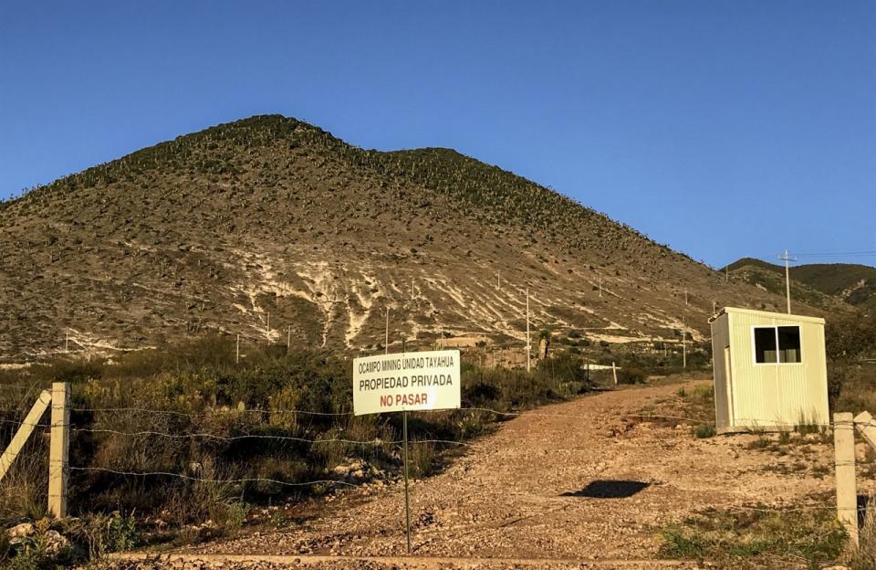 Roberto de la Rosa, campesino, chivero y defensor del medio ambiente, se mantiene en resistencia y defensa legal  en contra de la mina Tayahua, del grupo Frisco, perteneciente al empresario Carlos Slim HelÃº.