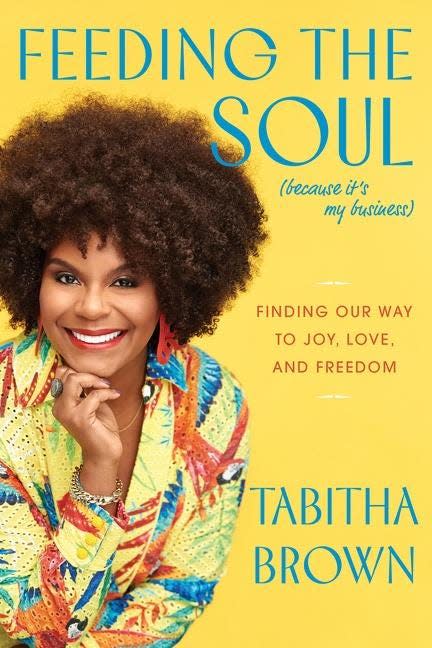 Cover of Tabitha Brown Feeding the Soul book